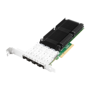 Controlador Intel® E810-CAM1 PCI Express v4.0 X8 25G Quad-port Ethernet Server Adapter