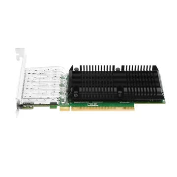 محول شبكة إيثرنت Intel® E810-XXVDA4 25G PCI Express v4.0 x16 رباعي المنافذ SFP28