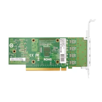 Intel® E810-XXVDA4 25G イーサネット ネットワーク アダプタ PCI Express v4.0 x16 クアッド ポート SFP28