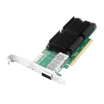 Carte réseau Ethernet Intel® E810-CQDA1 100G PCIe v4.0 x16 port unique QSFP28