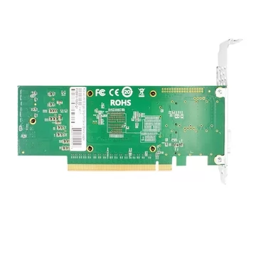 Intel® E810-CQDA1G Ethernet Network Adapter PCIe v100 x4.0 منفذ واحد QSFP16