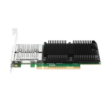 인텔® E810-CQDA2 100G 이더넷 네트워크 어댑터 PCIe v4.0 x16 듀얼 포트 QSFP28