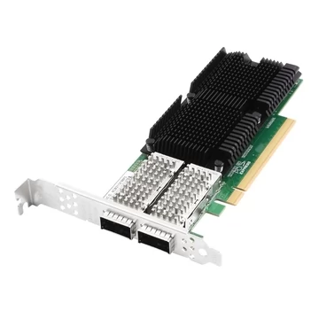 Adaptador de rede Ethernet Intel® E810-CQDA2 100G PCIe v4.0 x16 Porta dupla QSFP28