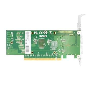 Adaptador de rede Ethernet Intel® E810-CQDA2 100G PCIe v4.0 x16 Porta dupla QSFP28