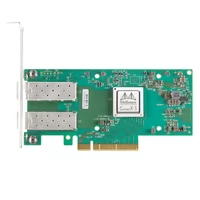 NVIDIA Mellanox MCX512A-ACAT SmartNIC ConnectX®-5 EN Сетевая интерфейсная карта, 10/25GbE, двухпортовый SFP28, PCIe 3.0 x 8, высокий и короткий кронштейн