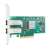 NVIDIA Mellanox MCX512A-ACUT SmartNIC UEFI 対応 (x86/Arm) ConnectX®-5 EN ネットワーク インターフェイス カード、10/25GbE デュアル ポート SFP28、PCIe 3.0 x 8、トール & ショート ブラケット