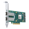 NVIDIA Mellanox MCX621102AN-ADAT SmartNIC ConnectX®-6 Dx Ethernet Network Interface Card, 1/10/25GbE Dual-Port SFP28, Gen 4.0 x8, suporte alto e curto