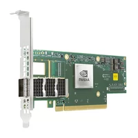 Tarjeta adaptadora NVIDIA Mellanox MCX653105A-ECAT-SP ConnectX-6 InfiniBand/VPI, HDR100/EDR/100G, puerto único QSFP56, PCIe3.0/4.0 x16, soporte alto