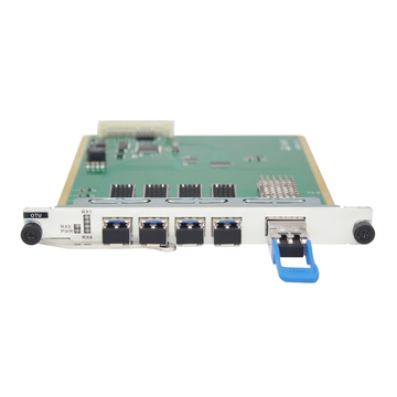 La tarjeta de servicio muxponder de 40G y 100G admite multiplexación/desmultiplexación de capa eléctrica de 4x10G SFP+ a 40G QSFP+ o 4x25G SFP28 a 100G QSFP28