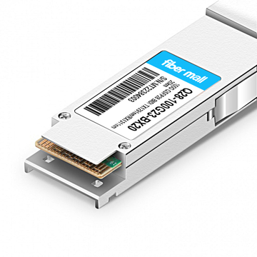 Arista Networks Compatible Q28-100G23-BX20 100G QSFP28 BIDI TX1291nm/RX1311nm Single Lambda LC SMF 20km PAM4 DDM Optical Transceiver Module