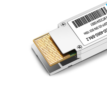 Arista QDD-400G-SRBD Compatible 400G QSFP-DD SR4 BiDi PAM4 850nm/910nm 100m/150m OM4/OM5  MMF MPO-12 FEC Optical Transceiver Module