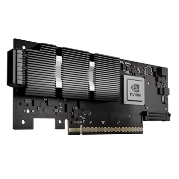 Плата адаптера NVIDIA Mellanox MCX75510AAS-NEAT ConnectX-7 InfiniBand/VPI, NDR/400G, однопортовый OSFP, PCIe 5.0x 16, высокий кронштейн