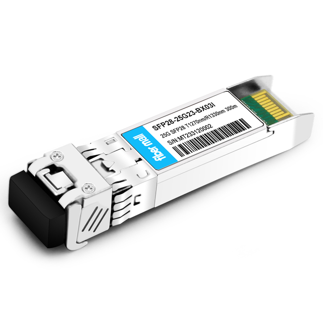 25G SFP28 BX BIDI TX1270nm 300m Industrial Module | FiberMall