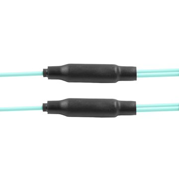 2QSFP56-200G-AOC-3M 3 مترًا (10 قدمًا) 2x200G QSFP56 إلى 2x200G QSFP56 PAM4 Breakout Active Optical Cable