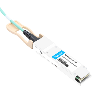 NVIDIA MFS1S90-H005E Compatible 5m (16ft) 2x200G QSFP56 to 2x200G QSFP56 PAM4 Breakout Active Optical Cable