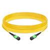 NVIDIA MFP7E30-N050 Compatible 50m (164ft) 8 Fibers Low Insertion Loss Female to Female MPO Trunk Cable Polarity B APC to APC LSZH Single-Mode OS2 9/125