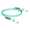 HPE (Mellanox) P06153-B22 متوافق مع 5 مترًا (16 قدمًا) 200 جرام InfiniBand HDR QSFP56 إلى QSFP56 كبل بصري نشط