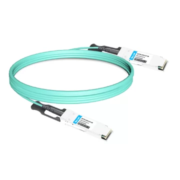 Câble optique actif Mellanox MFS1S00-V005E compatible 5m (16ft) 200G QSFP56 vers QSFP56