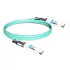HPE (Mellanox) P06153-B24 Compatible 15m (49ft) 200G InfiniBand HDR QSFP56 to QSFP56 Active Optical Cable
