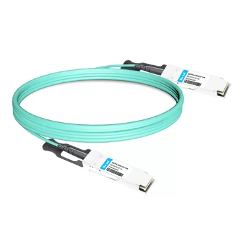 Câble optique actif HPE (Mellanox) P06153-B24 compatible 15 m (49 pieds) 200G InfiniBand HDR QSFP56 vers QSFP56