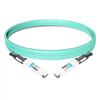 Mellanox MFS1S00-H050E互換性のある50m（164ft）200G HDRQSFP56からQSFP56アクティブ光ケーブル