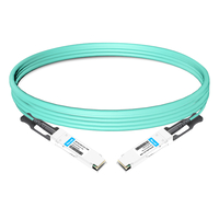 QSFP56-200G-AOC-100M 100m（328ft）200GQSFP56からQSFP56アクティブ光ケーブル