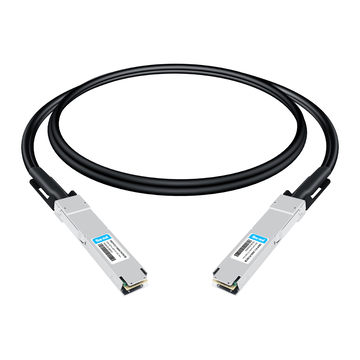OSFP-FLT-400G-PC50CM 0.5m (1.6ft) 400G OSFP to OSFP PAM4 Passive Direct Attached Cable, Flat top on one end and Flat top on other