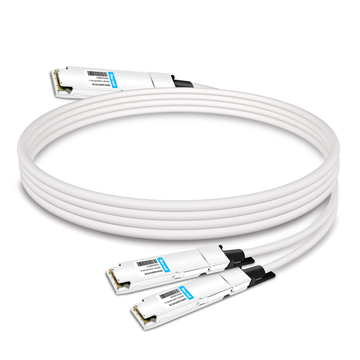 Совместимый с NVIDIA MCP7Y00-N001 1 м (3 фута) 800Gb OSFP с двумя портами на 2x400G OSFP InfiniBand NDR Breakout Медный кабель прямого подключения