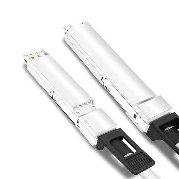 Dell DAC-O112-800G2x400GQ112-2M Compatible 2m (7ft) 800G Twin-port OSFP to 2x400G Flat Top OSFP InfiniBand NDR Breakout DAC