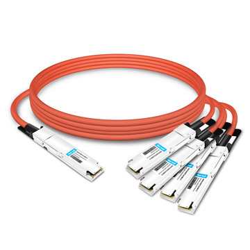 800G OSFP to 4x200G OSFP InfiniBand Breakout ACC FLT 5m | FiberMall