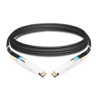 Arista C-D800-D800-2M متوافق مع 2 متر (7 قدم) 800 جيجا QSFP-DD إلى QSFP-DD QSFP-DD800 PAM4 كابل توصيل مباشر سلبي