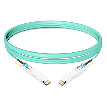 Cable óptico activo QSFP-DD a QSFP-DD de 800 m (800 pies) compatible con Arista A-D25-D25-82M