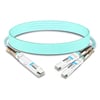 HPE P45733-B21 Compatible 10m (33ft) 400G OSFP to 2x200G QSFP56 twin port HDR Breakout Active Optical Cable