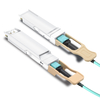 HPE P45733-B21 Совместимый активный оптический кабель 10 м (33 фута) 400G OSFP — 2x200G QSFP56 с двумя портами HDR Breakout