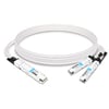 OSFP-2Q56-PC1M 1m (3ft) 400G OSFP to 2x200G QSFP56 Passive Breakout Direct Attach Cable