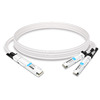 OSFP-2Q56-PC1M 1m (3フィート) 400G OSFP - 2x200G QSFP56パッシブブレークアウトダイレクトアタッチケーブル