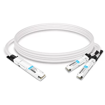 NVIDIA MCP7Y60-H001 Compatible 1m (3ft) 400G OSFP to 2x200G QSFP56 Passive Direct Attach Cable