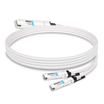 NVIDIA MCP7Y60-H002 Compatible 2m (7ft) 400G OSFP to 2x200G QSFP56 Passive Direct Attach Cable