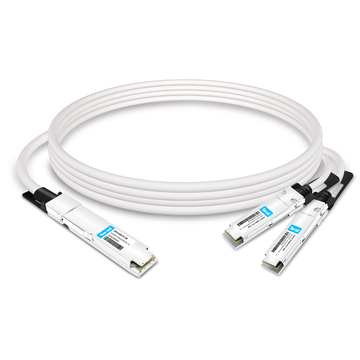 NVIDIA MCP7Y60-H01A Compatible 1.5m (5ft) 400G OSFP to 2x200G QSFP56 Passive Direct Attach Cable