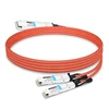 OSFP8-2QSFP112-AC4M 4m (13ft) 800G Twin-port OSFP to 2x400G QSFP112 InfiniBand NDR Breakout Active Copper Cable