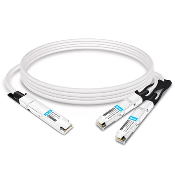 OSFP8-2QSFP112-PC1M 1m(3피트) 800G InfiniBand NDR 트윈 포트 OSFP - 2x400G QSFP112 패시브 브레이크아웃 직접 연결 구리 케이블