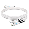 OSFP8-2QSFP112-PC1M 1 м (3 фута) 800G InfiniBand NDR, двухпортовый OSFP — 2x400G QSFP112, медный кабель прямого подключения с пассивной разводкой