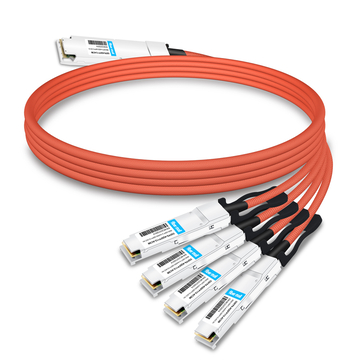 OSFP8-4QSFP112-AC5M 5m (16ft) 800G Twin-port OSFP to 4x200G QSFP112 InfiniBand NDR Breakout Active Copper Cable