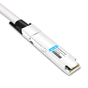 OSFP8-4QSFP112-PC1M 1 м (3 фута) 800G InfiniBand NDR, двухпортовый OSFP — 4x200G QSFP112, медный кабель прямого подключения с пассивной разводкой