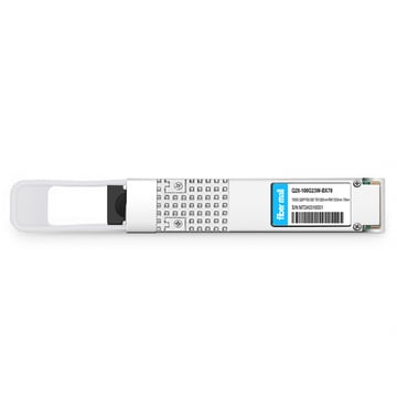 Q28-100G23W-BX70 100G QSFP28 BIDI TX1280nm/RX1300nm LWDM4 Simplex LC SMF 70km with RS FEC DDM Optical Transceiver Module