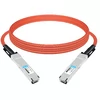 OSFP-FLT-800G-AC3M Cable de cobre activo InfiniBand NDR de 3 m (10 pies) 800G de doble puerto 2x400G OSFP a 2x400G OSFP, parte superior plana en un extremo y parte superior plana en el otro