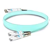 Arista A-D400-2Q200-3M Compatible 3m (10ft) 400G QSFP-DD to 2x200G QSFP56 Breakout Active Optical Cable