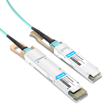 QDD-2Q56-AOC3M 3 м (10 фута) 400G QSFP-DD — 2x200G QSFP56 Активный оптический кабель Breakout