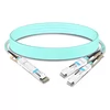 Huawei QSFP-DD-2QSFP56200G-AOC5M Compatible 5m (16ft) 400G QSFP-DD to 2x200G QSFP56 Breakout Active Optical Cable