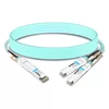 H3C QSFPDD-400G-2QSFP56-200G-AOC-10m Compatible 10m (33ft) 400G QSFP-DD to 2x200G QSFP56 Breakout Active Optical Cable